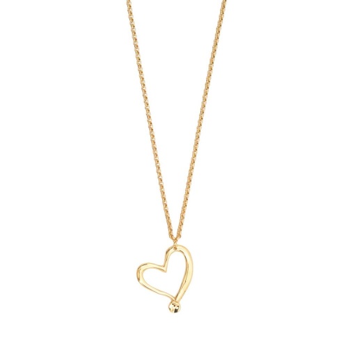 Колье Tucco, Cuore, c подвеской в форме сердца, TC-TMC19 золотистый фото 2