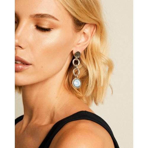 Серьги VIDDA, Sweet, с кристаллом Swarovski, VD24.1-01848 серый фото 2