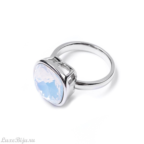 Кольцо Moon Paris, Ringo, разъемное, с кристаллом, MR-22.03-068 белый