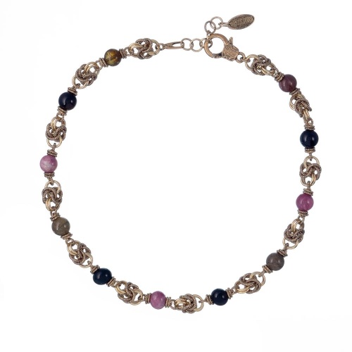 Колье Lanzerotti, Elisir, с турмалином, LZ-25.10-321 розовый