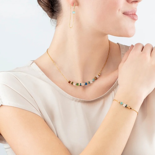 Колье Coeur de Lion Multicolour Gold, 5076/10-1516 фото 6