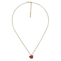 Колье Franck Herval, Scarlet, с кристаллом Swarovski и цветной смолой, FH26.2-15-64710 красный