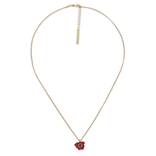 Колье Franck Herval, Scarlet, с кристаллом Swarovski и цветной смолой, FH26.2-15-64710 красный