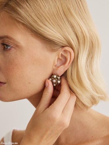 Серьги Fiore di Firenze OR1854 PERLA фото 6