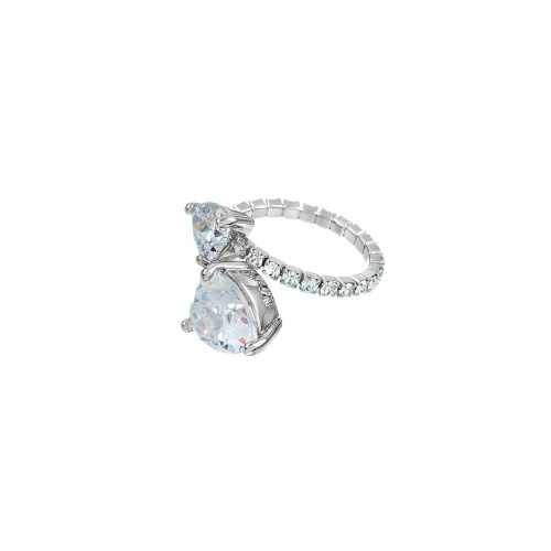 Кольцо Moon Paris, Bohemia, разъемное, с кристаллами, MB-26.01-036 хрустальный