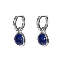 Серьги Fiore Luna NATURAL LAPIS, LE1111 BL/S