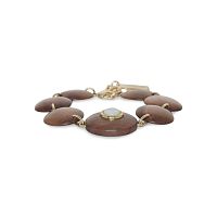 Браслет Nature Bijoux, Oman, древесина,перламутровая морская раковина, NB26.2-13-44684 коричневый