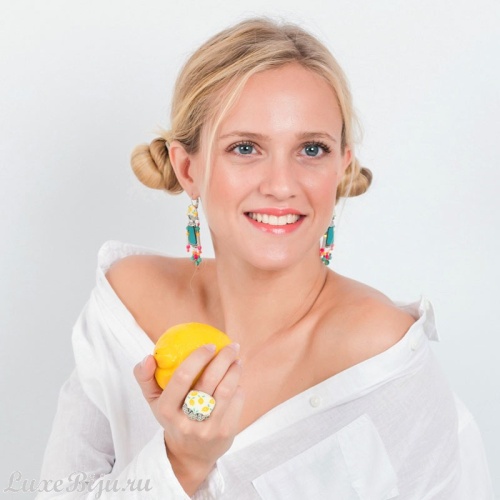 Кольцо TARATATA Lemon TT-E19-05412-10Y фото 2