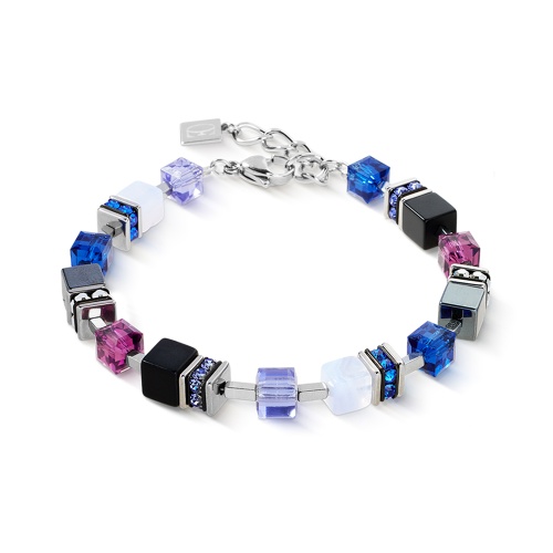 Браслет Coeur de Lion Blue-Purple, 3039/30-0708