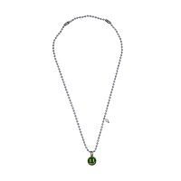 Колье Moon Paris, Kids, с подвеской-смайл, MK-23.03-009 зеленый