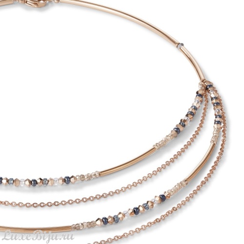 Колье Coeur de Lion Rose Gold-Grey 5040/10-1200 фото 3