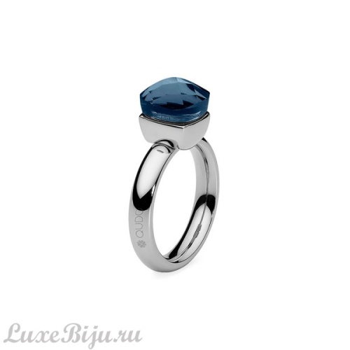 Кольцо Qudo Firenze Dark Blue 18 мм 611060 BL/S