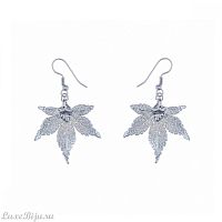 Серьги Ester Bijoux Японский Клён LF55C-BLACK