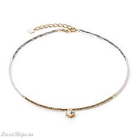 Колье Coeur de Lion Crystal-Gold, 6006/10-1816