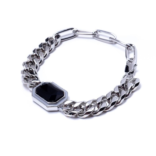 Браслет Moon Paris, Ringo, с кристаллом, MR-22.03-010 черный