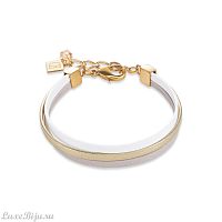 Браслет Coeur de Lion White-Grey 0221/30-1412