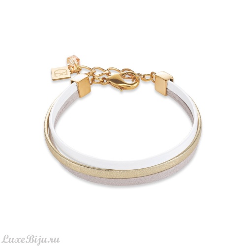 Браслет Coeur de Lion White-Grey 0221/30-1412