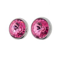 Серьги Moon Paris, Ringo Queen, с кристаллом, MRQ-23.12-081 розовый
