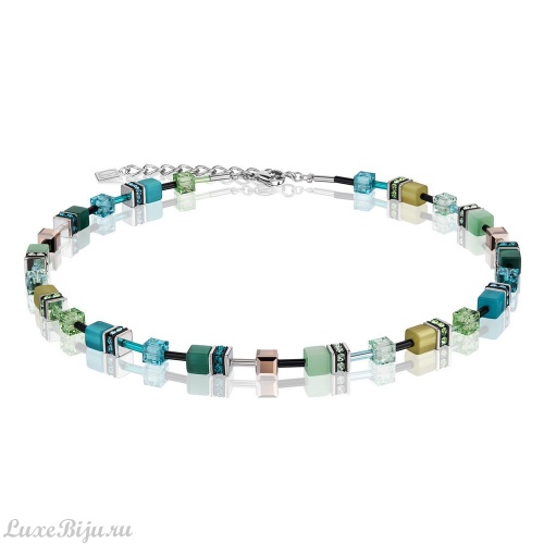 Колье Coeur de Lion Green-petrol 2838/10-0537