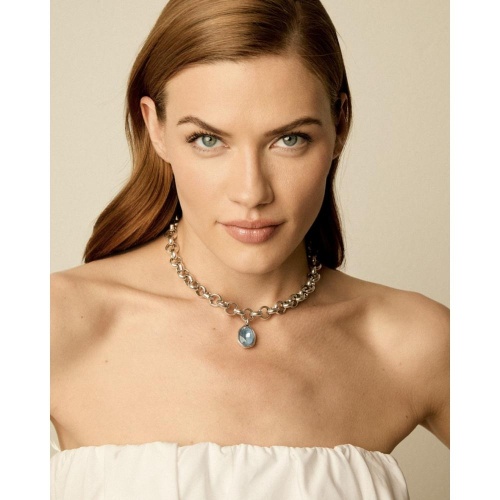 Колье VIDDA, Cibeles, с кристаллом Swarovski, VD26.1-01978 голубой фото 2