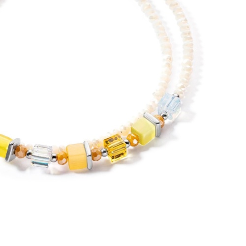 Браслет Coeur de Lion Joyful Colours White Yellow, 4564/30-0100 фото 2