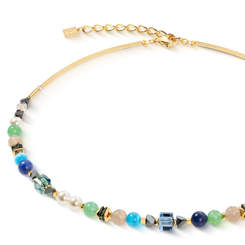 Колье Coeur de Lion Green-Turquoise, 4243/10-0506 фото 2