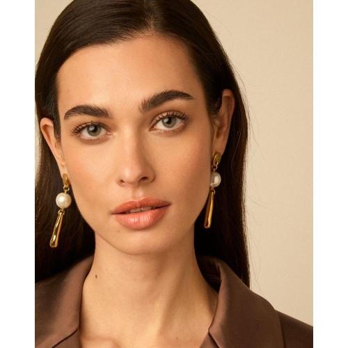 Серьги VIDDA, Mainson, с жемчугом, VD26.1-02379 серебристый фото 2