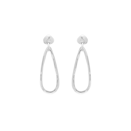 Серьги VIDDA, Brave, с каплевидным звеном, VD26.1-02260 серебристый