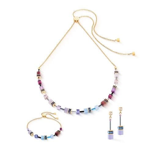 Колье Coeur de Lion Purple-Blue, 3030/10-0807 фото 3