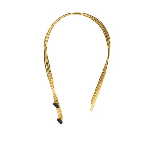 Колье Katerina Vassou, Violet, гривна, со вставкой из турмалина, KV24.1-308851GTOURM золотистый фото 3