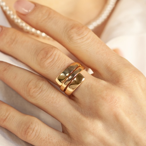 Кольцо Fiore Luna GOLD, KBR02748-02 фото 4