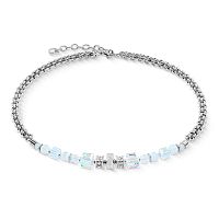 Колье Coeur de Lion White-Silver 3022/10-1417, 3022/10-1417