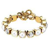 Браслет Dyrberg Kern CONIAN SG CRYSTAL / WHITE PEARL, 450157