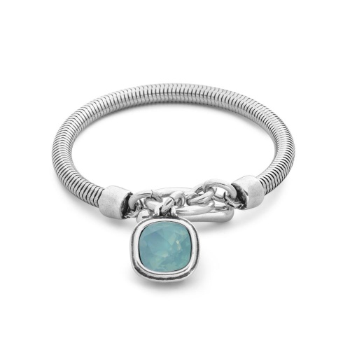 Браслет Ciclon, Solitario, с кристаллом Swarovski, CN-EMO112 голубой, 19 фото 5