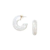Серьги Nature Bijoux, Okawa, с перламутром, NB26.1-12-90599 белый