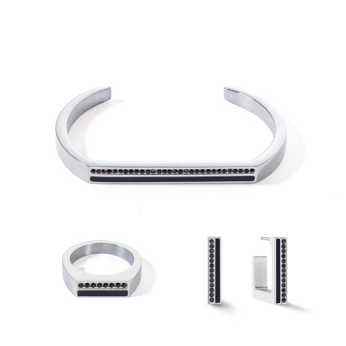 Браслет Coeur de Lion Black-Silver 16, 0133/32-1317 16 фото 9