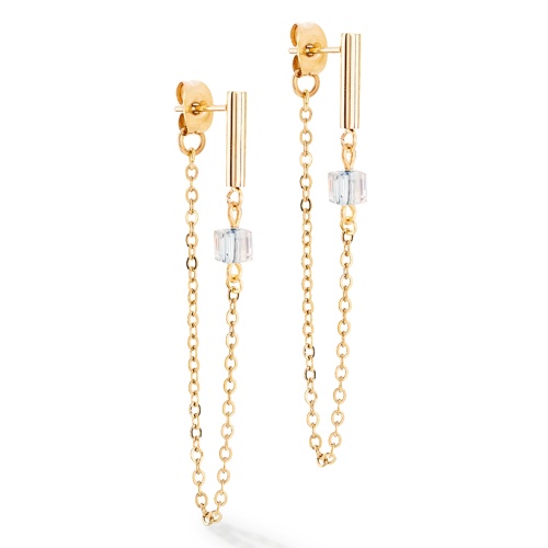 Серьги Coeur de Lion Black-Gold, 5076/21-1316 фото 9