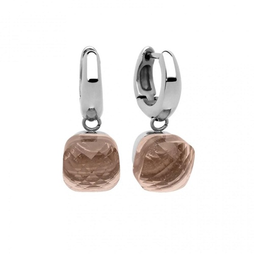 Серьги Qudo Firenze Vintage Rose 300042 R/S фото 2