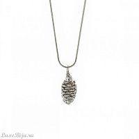 Колье Ester Bijoux Сосновые Шишки SH1A-S BW