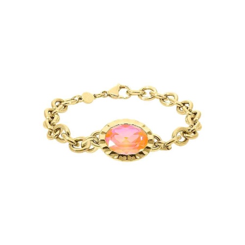 Браслет Qudo TIVOLA UNICA big (G/P) Crystal orange ignite, 189714