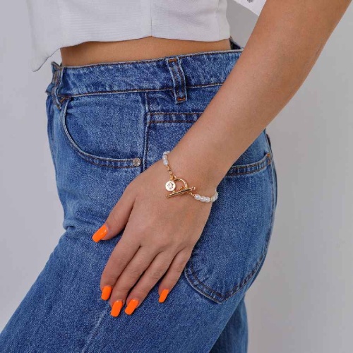 Браслет Fiore Luna Pearle Togl, CL4519 G фото 2