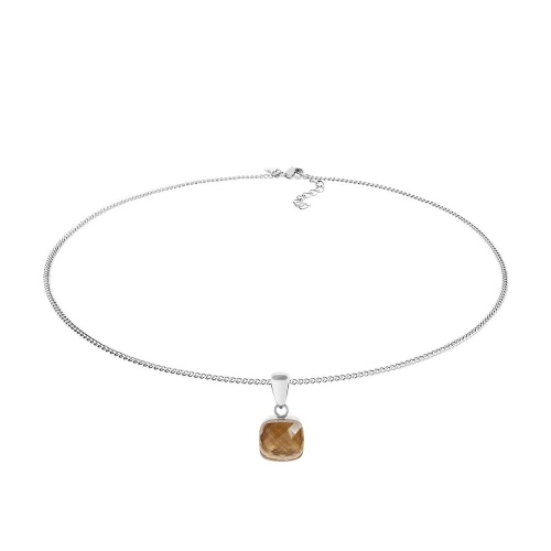 Колье Qudo Firenze smoked topaz, 400144.1 BR/S фото 3