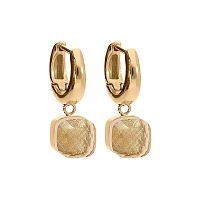 Серьги Qudo FIRENZE (G) Champagne, 107001/20-5035