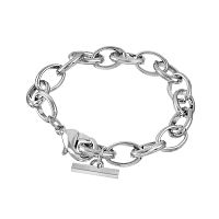 Браслет Moon Paris, Ringo, с овальными звеньями, MR-26.01-045 серебристый