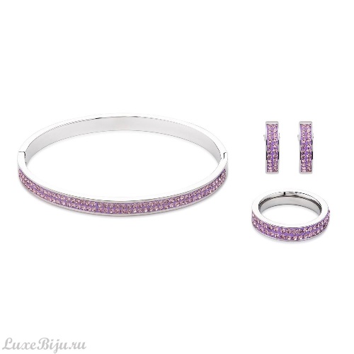 Серьги Coeur de Lion Light Amethyst 0114/21-0826 фото 2