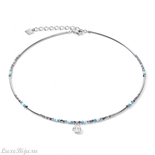 Колье Coeur de Lion Aqua 5032/10-2000