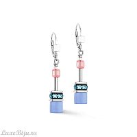 Серьги Coeur de Lion Blue-Rose, 4023/20-0719