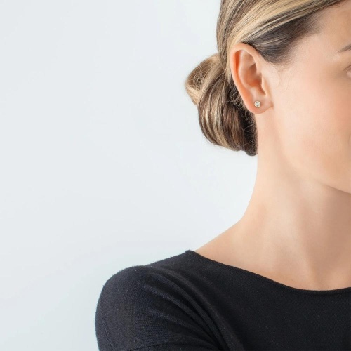 Пусеты Coeur de Lion Crystal-Gold, 0227/21-1816 фото 2