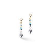 Серьги Coeur de Lion Turquoise, 2035/21-0600