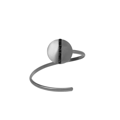 Браслет Katerina Vassou, Oleander, с кристаллами, KV24.1-308792B серебристый